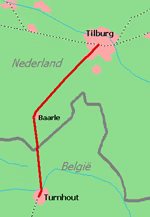 Belslijntje fietsroute