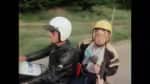 Afbeelding Theo Koomen als reporter op de motor